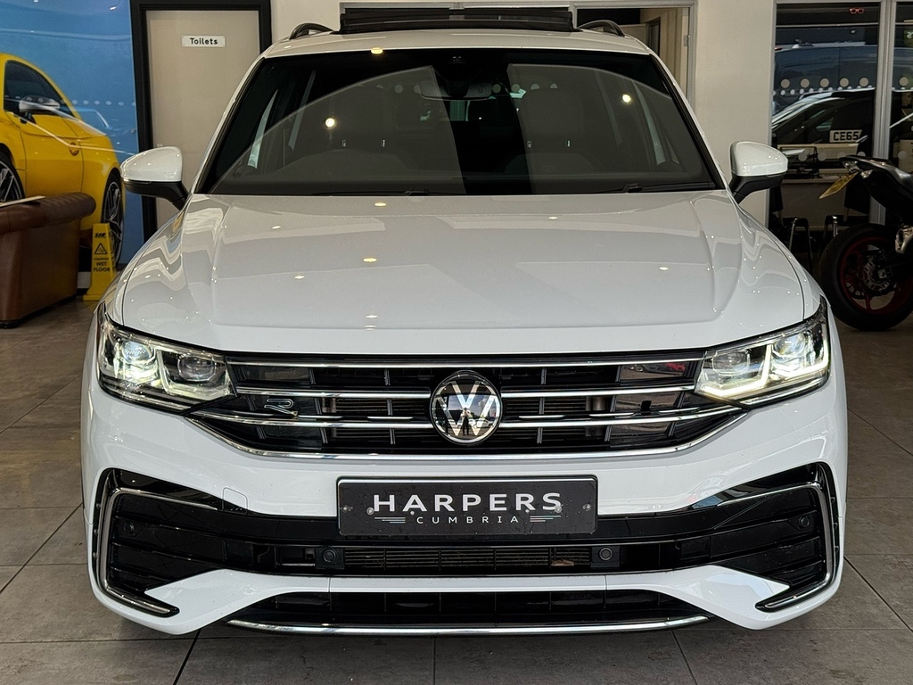Volkswagen Tiguan 2.0 Tdi R-line Suv Dsg Euro 6 Ss 15 White #3