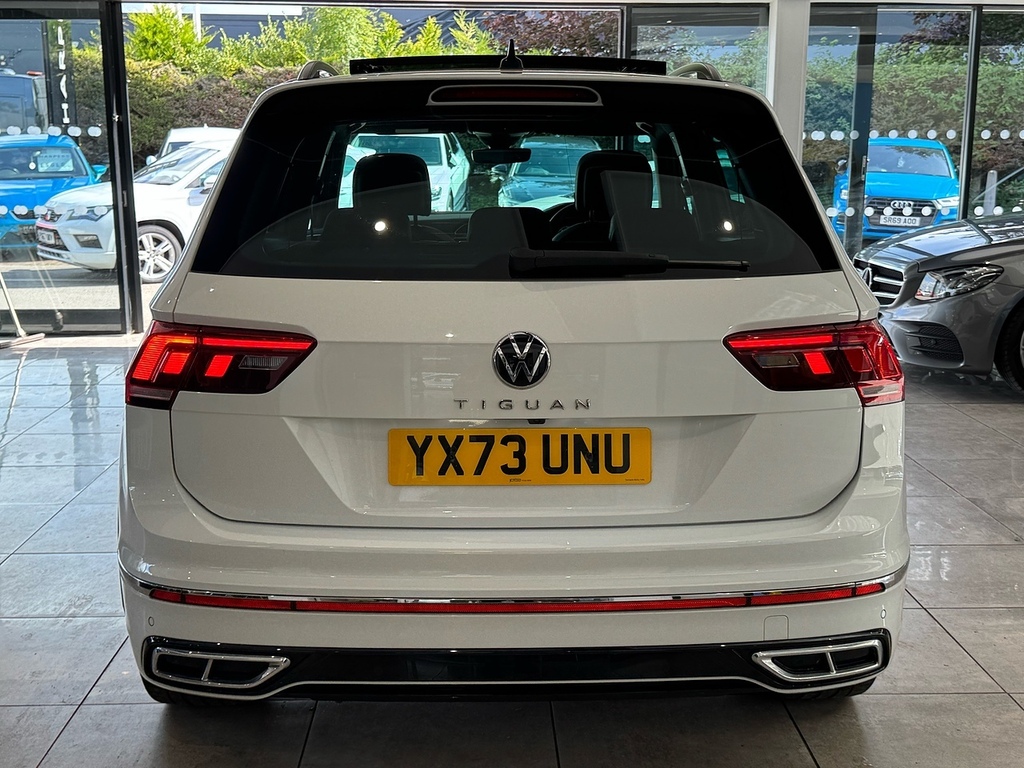 Volkswagen Tiguan 2.0 Tdi R-line Suv Dsg Euro 6 Ss 15 White #5