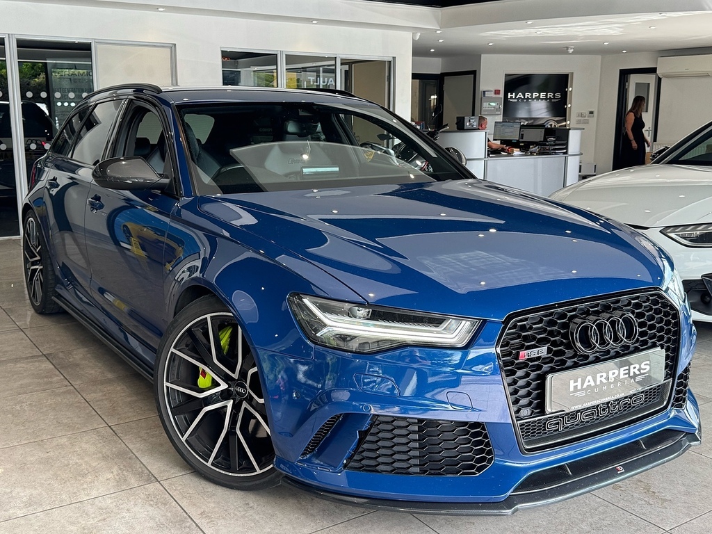 Audi RS6 Avant 4.0 Tfsi V8 Performance Estate Tiptroni Blue