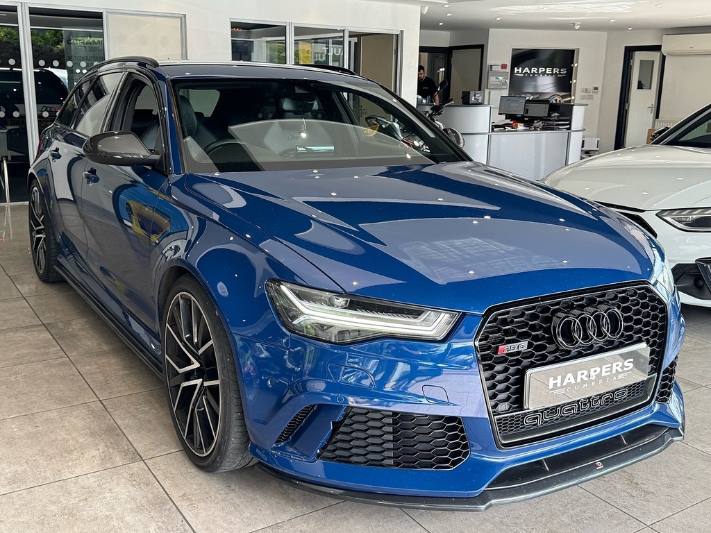 Audi RS6 Avant 4.0 Tfsi V8 Performance Estate Tiptroni Black #16