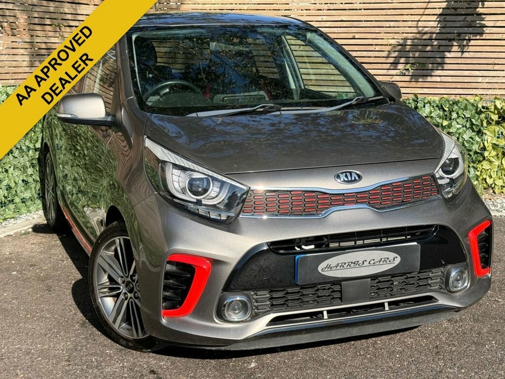 Kia Picanto 1.25 Gt-line S Hatchback Euro 6 White #1