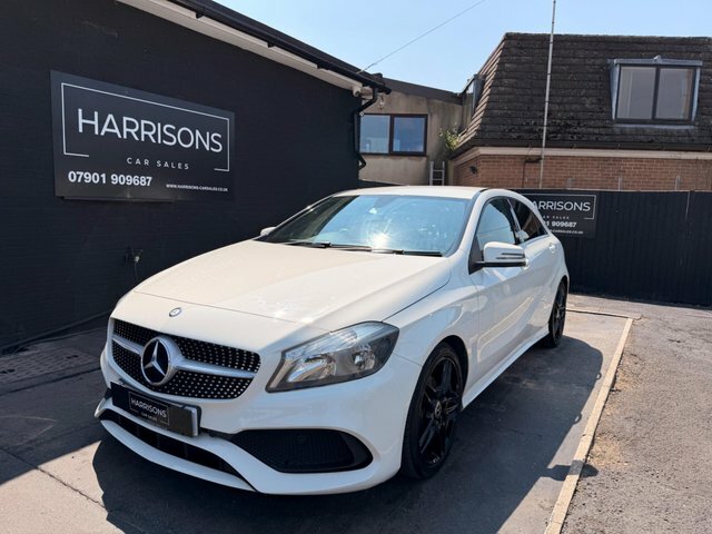 Mercedes-Benz A Class A180d Amg Line Euro White