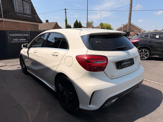 Mercedes-Benz A Class A180d Amg Line Euro White #4