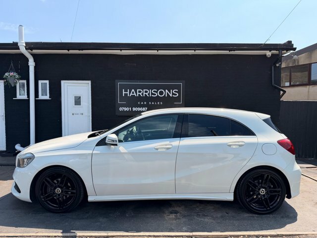Mercedes-Benz A Class A180d Amg Line Euro White #3
