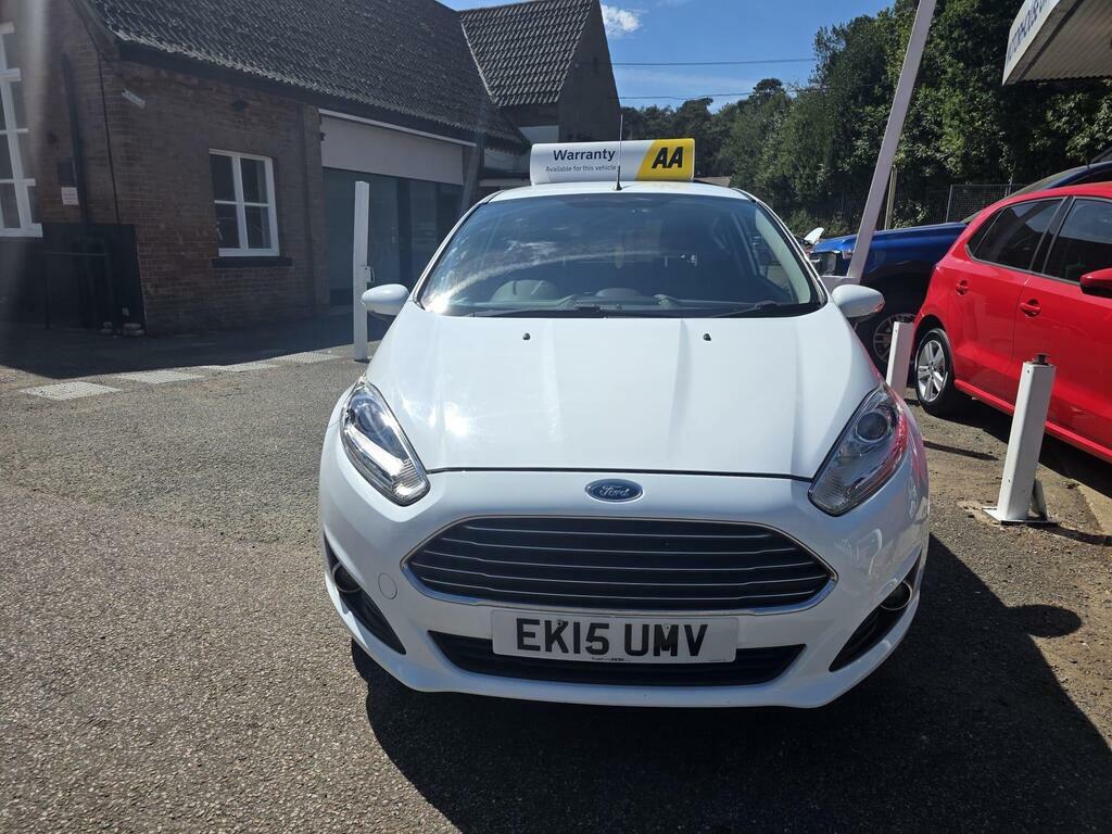 Ford Fiesta 1.0T Ecoboost Zetec Powershift Euro 6 White #4
