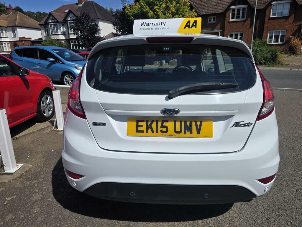 Ford Fiesta 1.0T Ecoboost Zetec Powershift Euro 6 White #6