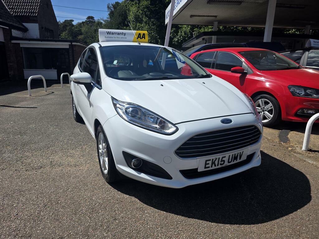 Ford Fiesta 1.0T Ecoboost Zetec Powershift Euro 6 White #3