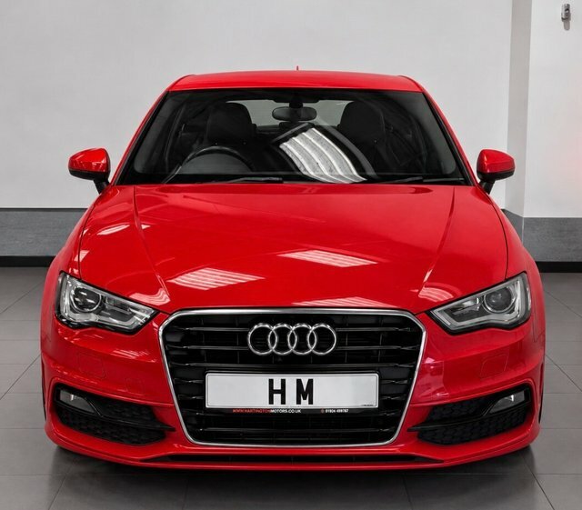 Audi A3 1.6 Tdi S Line Hatchback Euro 5 Red #3