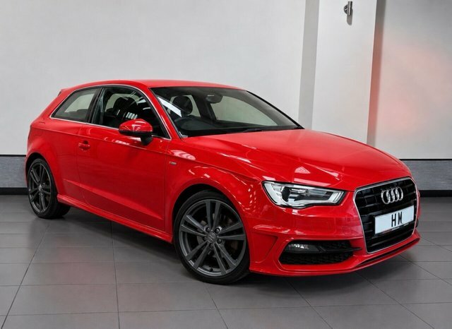 Audi A3 1.6 Tdi S Line Hatchback Euro 5 Red