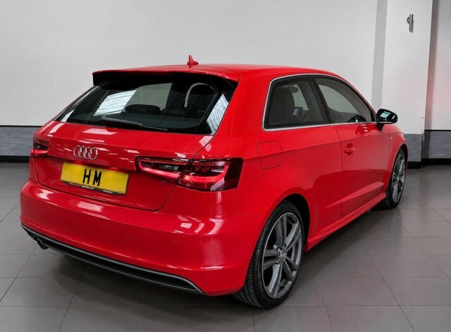 Audi A3 1.6 Tdi S Line Hatchback Euro 5 Red
