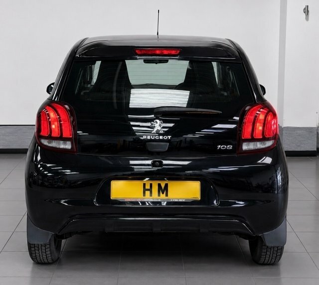 Peugeot 108 1.0 Vti Active Hatchback Euro 5 Black #6