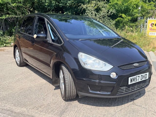 Ford S-Max 2.0 Tdci Titanium Mpv 194 G Black #4
