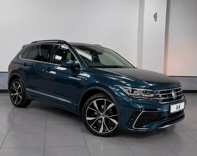 Volkswagen Tiguan 2.0 Tdi R-line Suv Dsg 4Motion Euro 6 Blue
