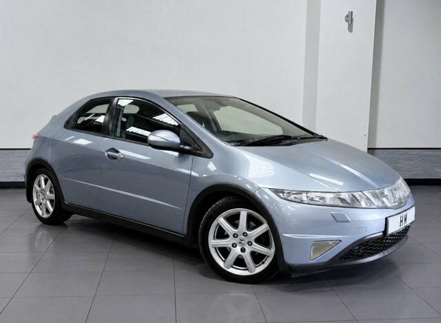 Honda Civic 1.8 I-vtec Ex Hatchback 156 G K Blue