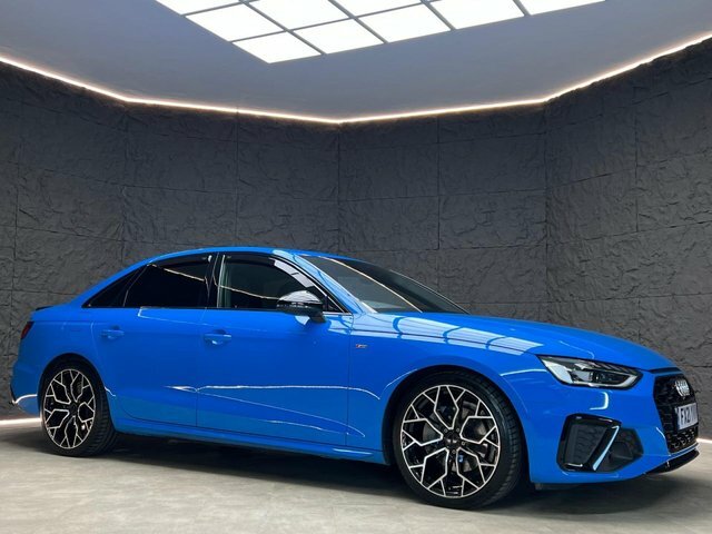 Audi A4 Saloon Blue #3