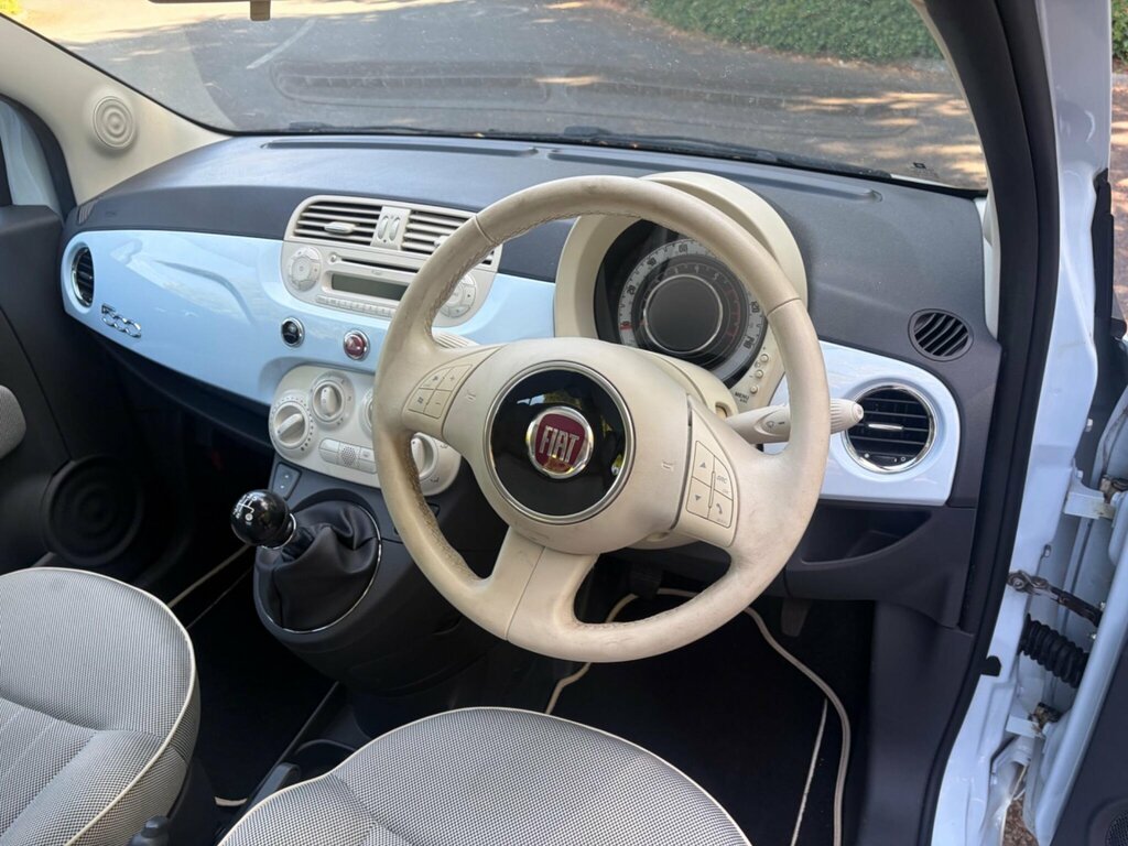 Fiat 500 1.2 Lounge Euro 5 Ss Silver #13
