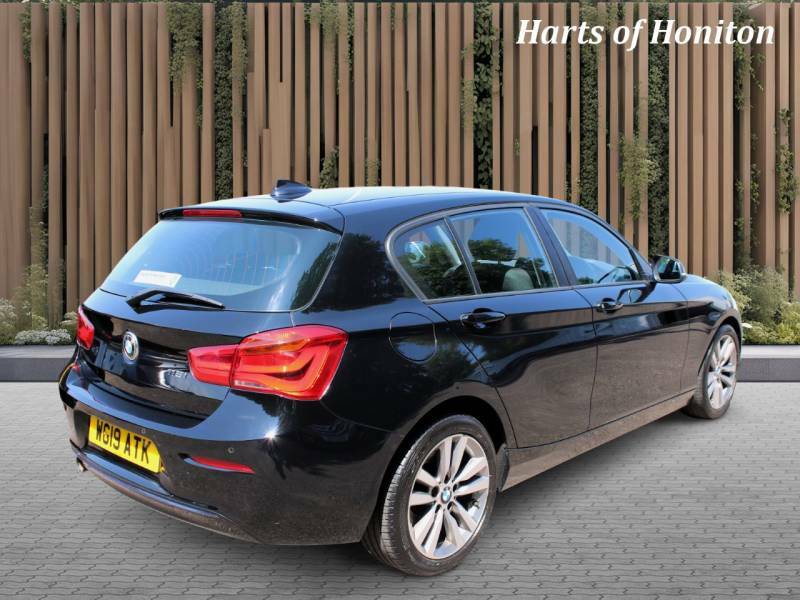 BMW 1 Series 118I 1.5 Sport Nav - 2019 19 WG19ATK Black #2