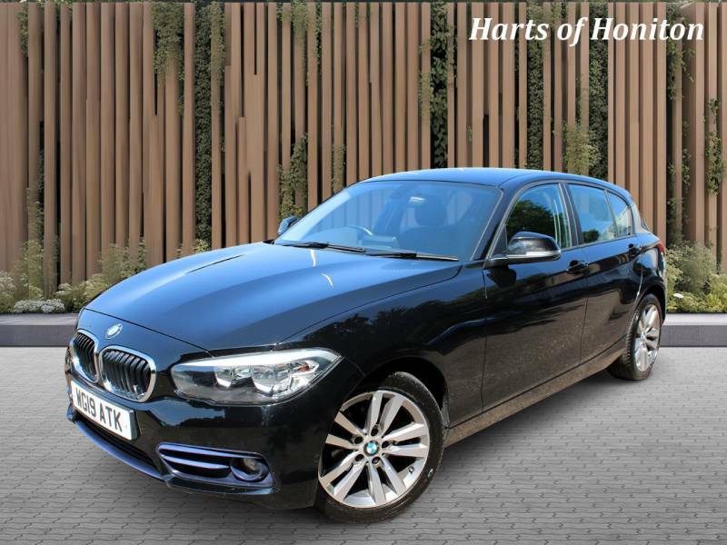 BMW 1 Series 118I 1.5 Sport Nav - 2019 19 WG19ATK Black