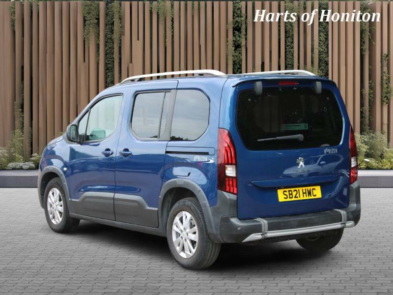 Peugeot Rifter 1.5 Allure Premium Blue Hdi 100 Wheelchair Adapted Blue #4