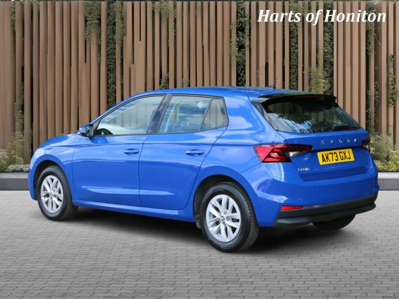 Skoda Fabia 1.0 Se Comfort Tsi 110 Turbo Blue #4