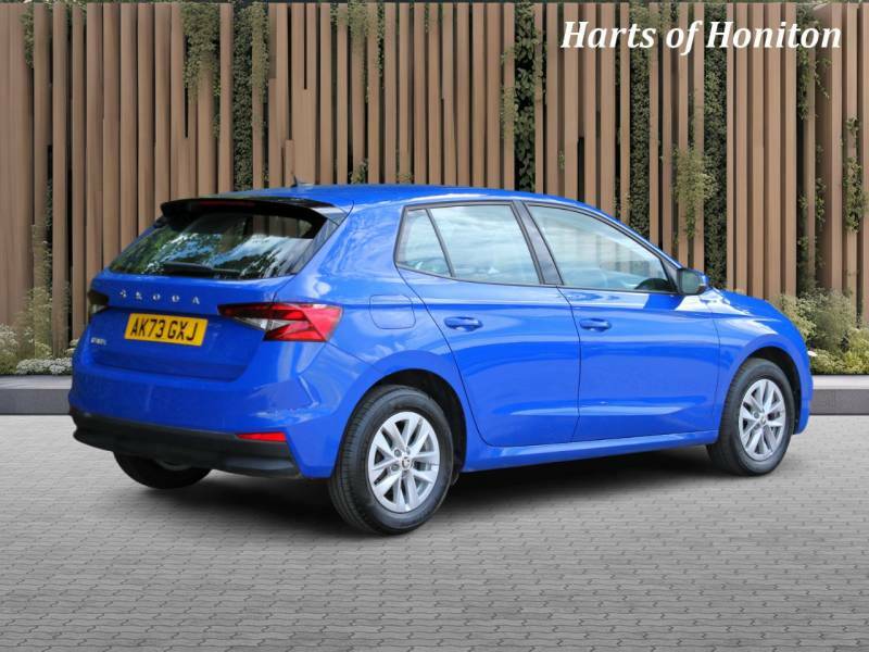 Skoda Fabia 1.0 Se Comfort Tsi 110 Turbo Blue #2