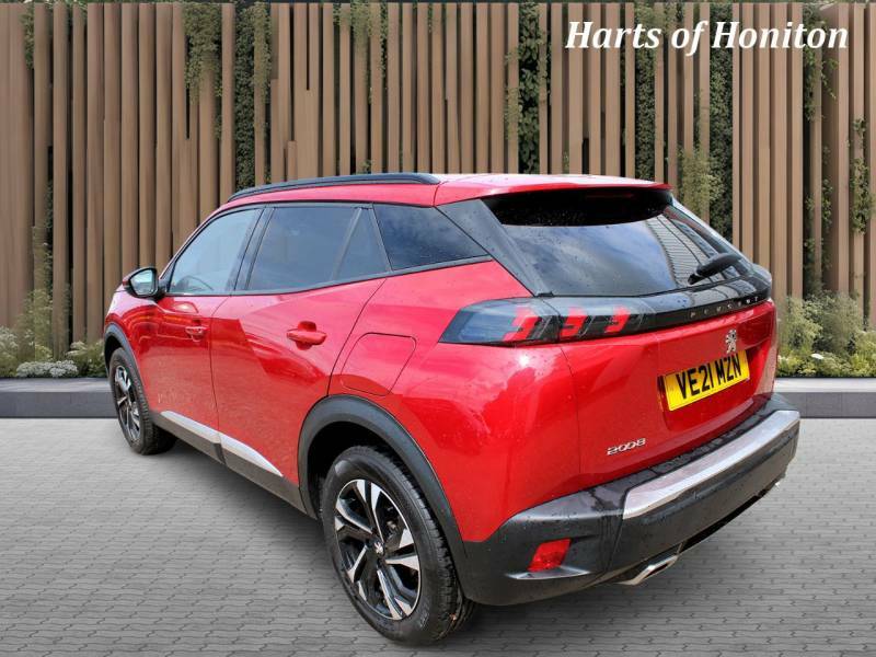 Peugeot 2008 1.2 Allure Premium Puretech 130 Eat8 Turbo Red #2