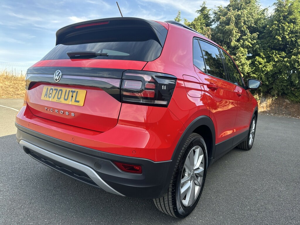 Volkswagen T-Cross Suv 1.0 Tsi Se 202070 AO70UTL Red #4