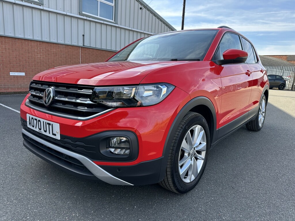 Volkswagen T-Cross Suv 1.0 Tsi Se 202070 AO70UTL Red #2