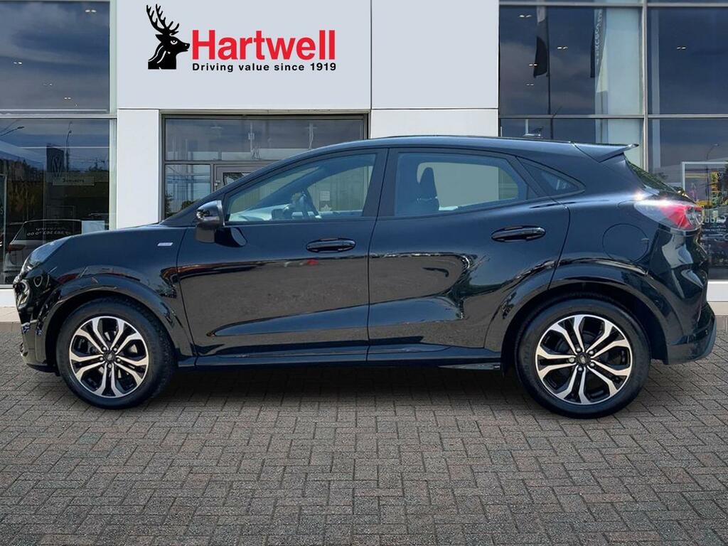 Ford Puma 1.0T Ecoboost Mhev St-line Suv Hybrid M A073JWF Black #6