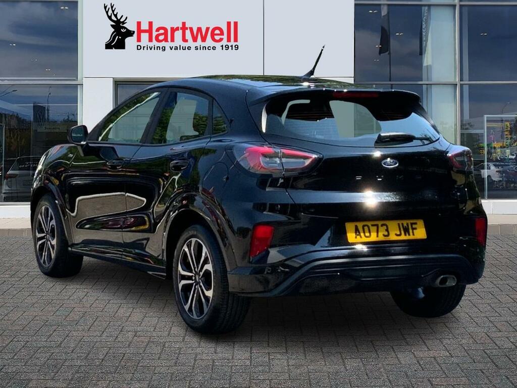 Ford Puma 1.0T Ecoboost Mhev St-line Suv Hybrid M A073JWF Black #5