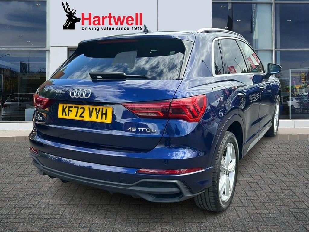 Audi Q3 1.4 Tfsie 45 S Line Suv Plug-in Hybrid Blue #3