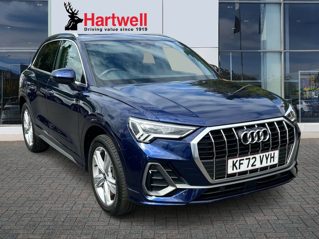 Audi Q3 1.4 Tfsie 45 S Line Suv Plug-in Hybrid Blue