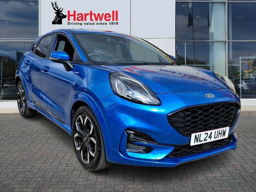 Ford Puma 1.0T Ecoboost Mhev St-line X Suv Hybrid Blue