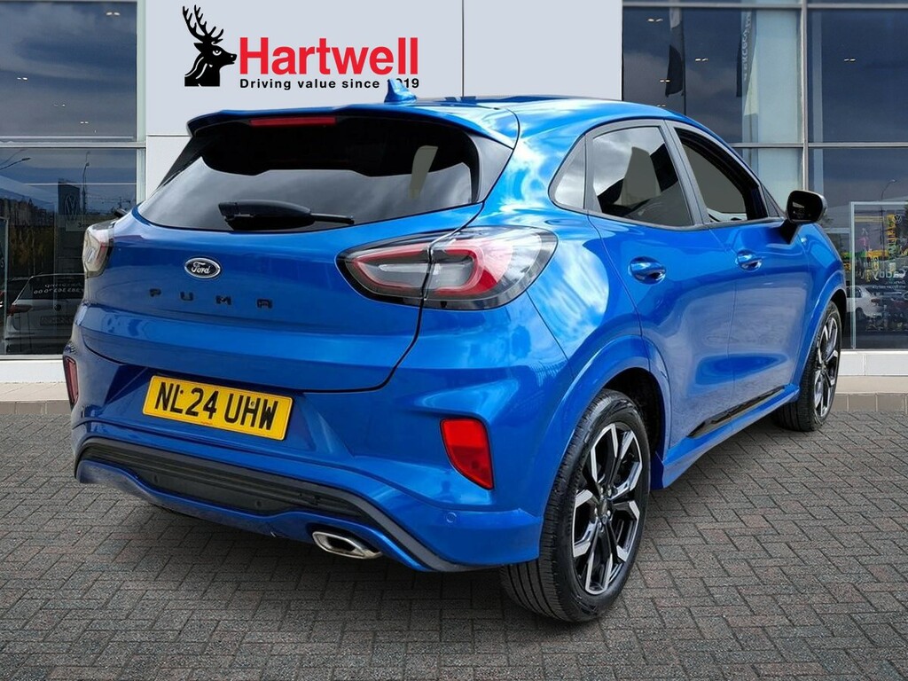 Ford Puma 1.0T Ecoboost Mhev St-line X Suv Hybrid Blue #3