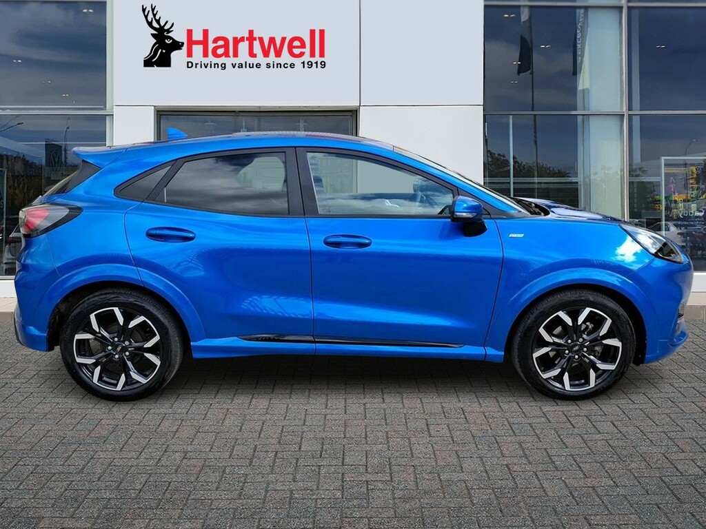 Ford Puma 1.0T Ecoboost Mhev St-line X Suv Hybrid Blue #2
