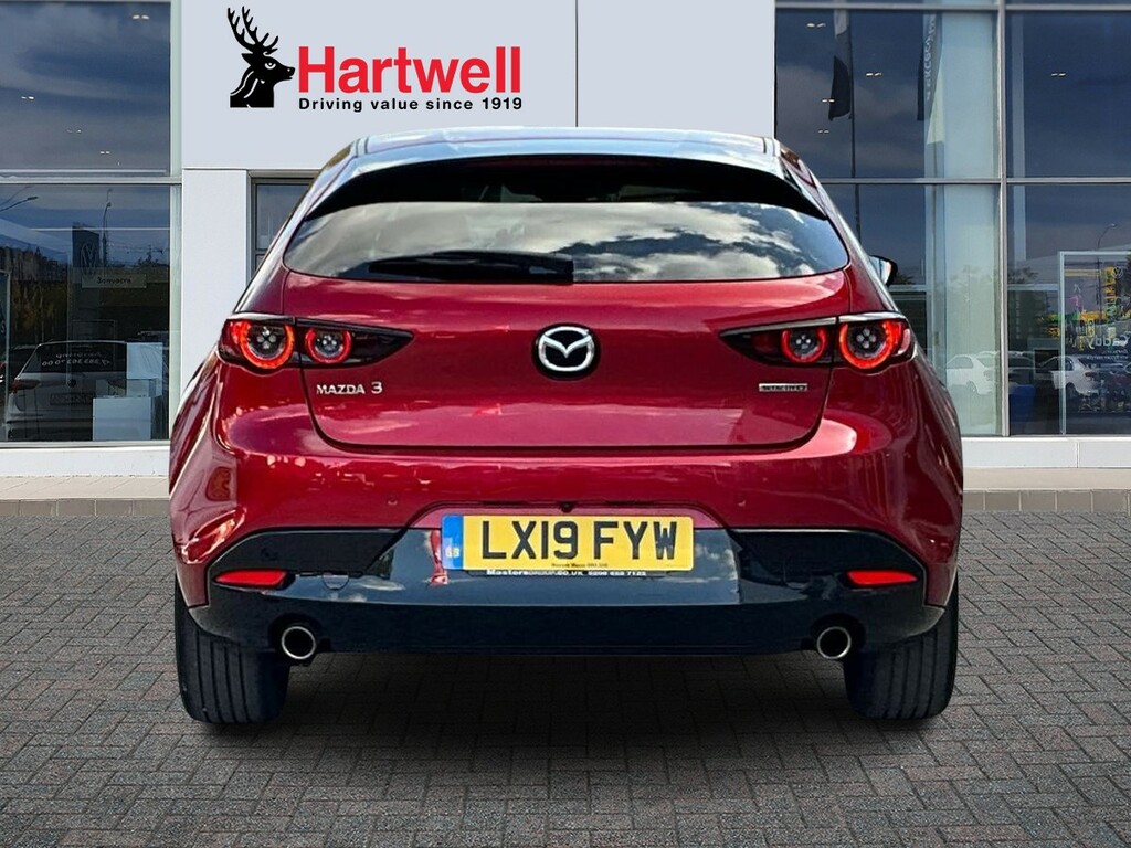 Mazda 3 2.0 Skyactiv-g Mhev Gt Sport Hatchback Red #4