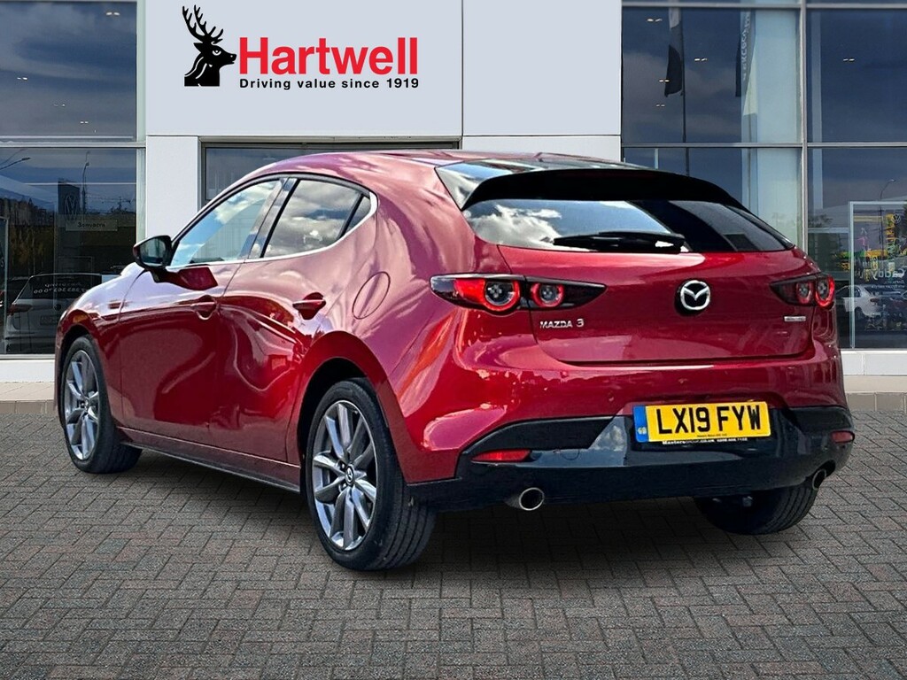 Mazda 3 2.0 Skyactiv-g Mhev Gt Sport Hatchback Red #5