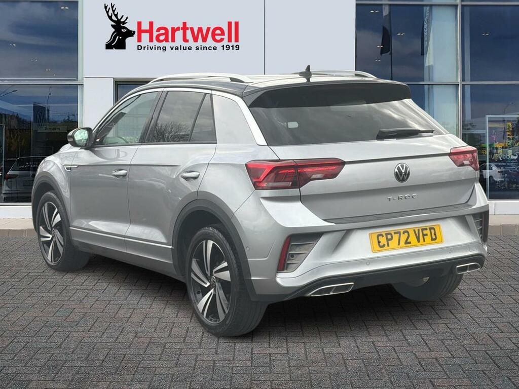 Volkswagen T-Roc 1.5 Tsi R-line Suv Dsg Euro 6 Ss 15 Silver #5