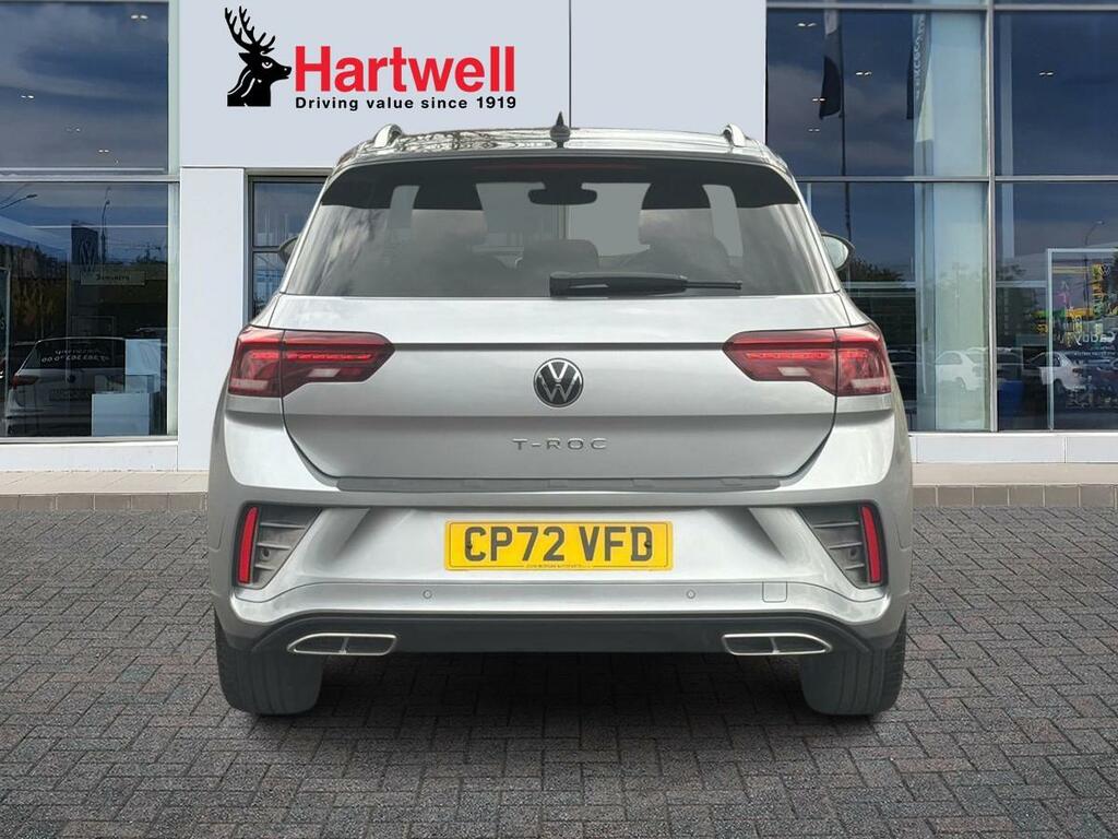 Volkswagen T-Roc 1.5 Tsi R-line Suv Dsg Euro 6 Ss 15 Silver #4