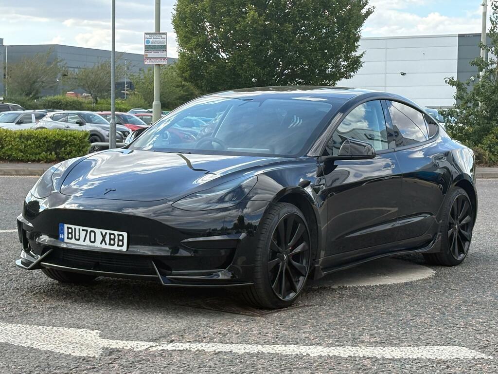 Tesla Model 3 Standard Range Plus Saloon Rwd Black