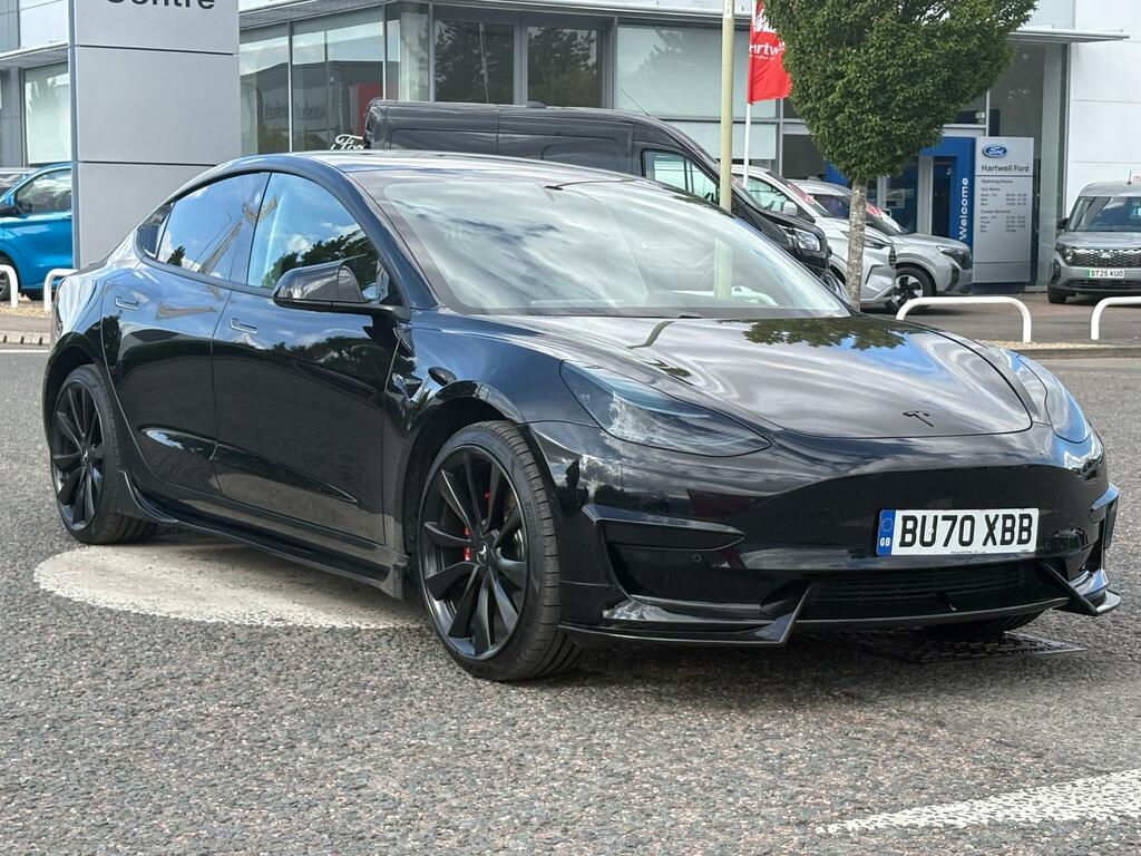 Tesla Model 3 Standard Range Plus Saloon Rwd BU70XBB Black #2