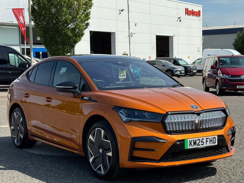 Skoda ENYAQ 82Kwh Vrs Coupe 4Wd Dc175kw 3 Orange