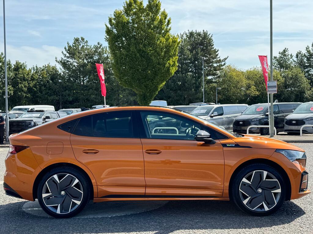 Skoda ENYAQ 82Kwh Vrs Coupe 4Wd Dc175kw 3 Orange #4