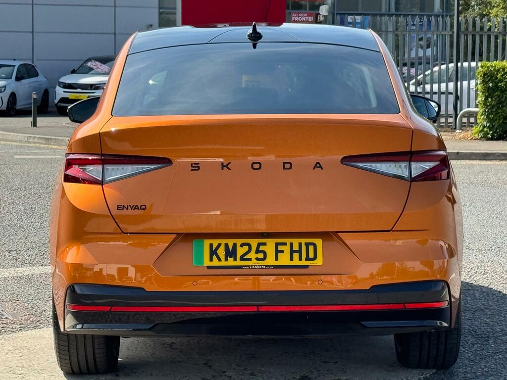 Skoda ENYAQ 82Kwh Vrs Coupe 4Wd Dc175kw 3 Orange #6