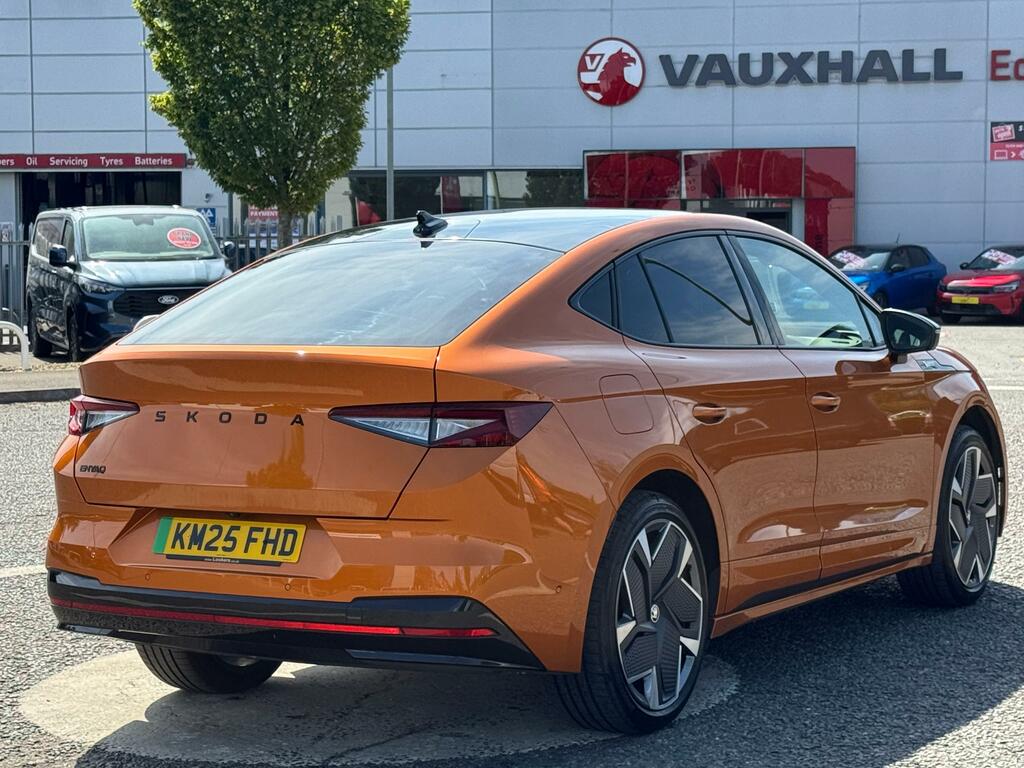 Skoda ENYAQ 82Kwh Vrs Coupe 4Wd Dc175kw 3 Orange #5