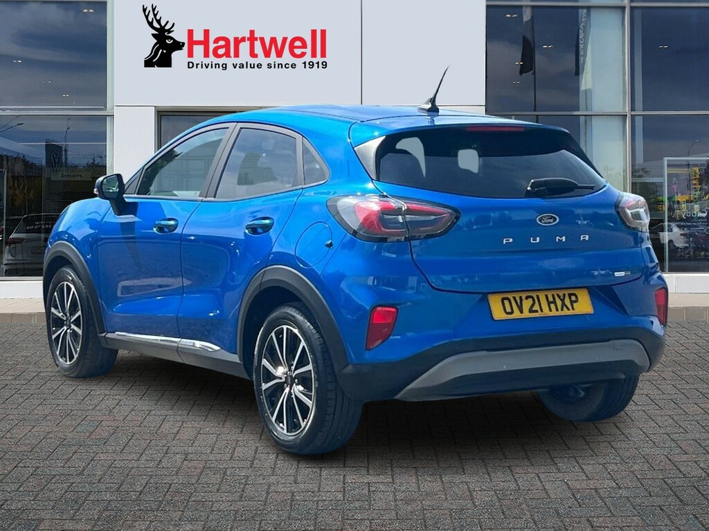 Ford Puma 1.0T Ecoboost Mhev Titanium Suv Blue #2