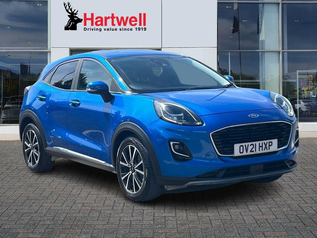 Ford Puma 1.0T Ecoboost Mhev Titanium Suv Blue
