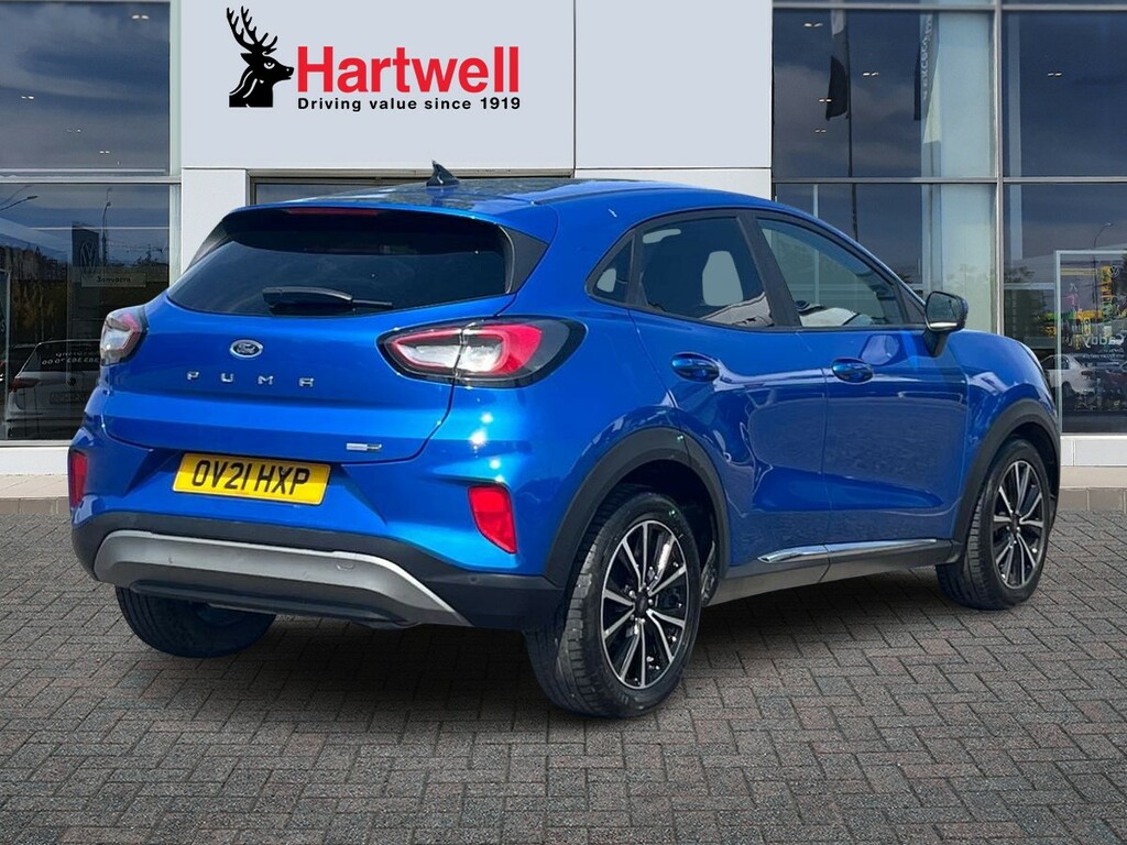 Ford Puma 1.0T Ecoboost Mhev Titanium Suv Blue #4