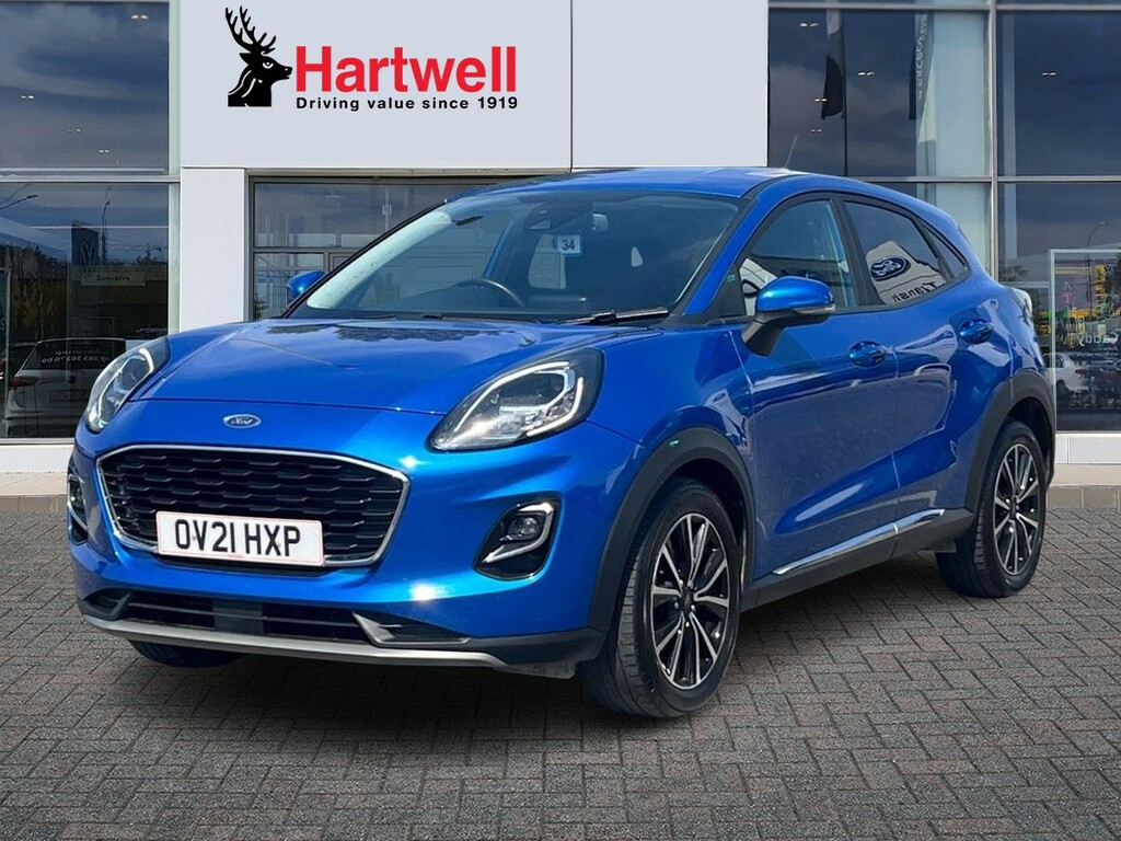 Ford Puma 1.0T Ecoboost Mhev Titanium Suv Blue #3