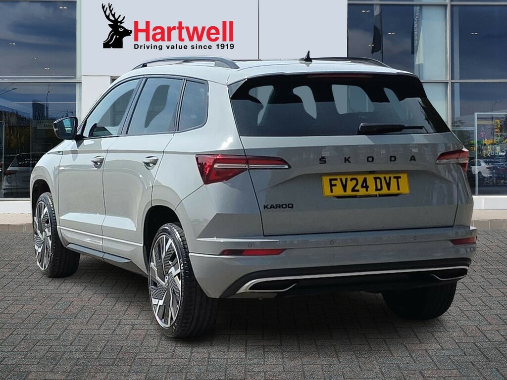 Skoda Karoq 1.5 Tsi Act Sportline Suv Dsg Euro 6 S Grey #5